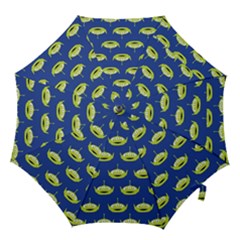 Alien Pattern Hook Handle Umbrellas (large) by Ndabl3x