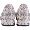 Cartoon Cat Cute Animal Kawaii Pastel Pattern Women s Block Heels  View4