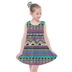 Aztec Design Kids  Summer Dress by nateshop