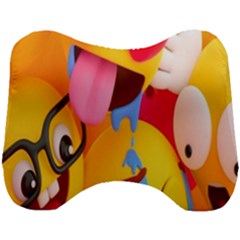 Emojis, Emoji, Hd Phone Wallpaper Head Support Cushion by nateshop