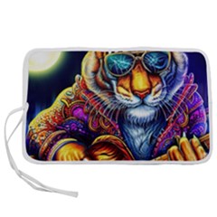 Tiger Rockingstar Pen Storage Case (l) by Sparkle