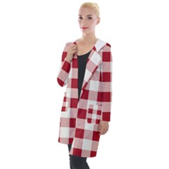 Gingham - 4096x4096px - 300dpi14 Hooded Pocket Cardigan by EvgeniaEsenina