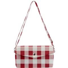 Gingham - 4096x4096px - 300dpi14 Removable Strap Clutch Bag by EvgeniaEsenina