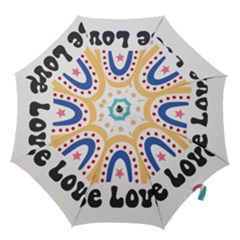 Be Love T- Shirt Be Love T- Shirt Yoga Reflexion Pose T- Shirtyoga Reflexion Pose T- Shirt Hook Handle Umbrellas (medium) by hizuto