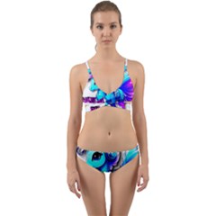 Pinkie Pie  Wrap Around Bikini Set by Internationalstore