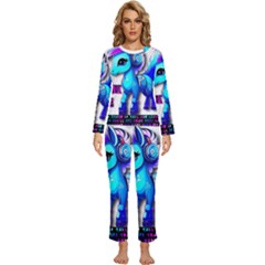 Pinkie Pie  Womens  Long Sleeve Lightweight Pajamas Set by Internationalstore