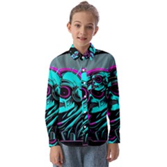 Aesthetic Art  Kids  Long Sleeve Shirt by Internationalstore