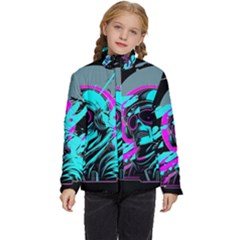 Aesthetic Art  Kids  Puffer Bubble Jacket Coat by Internationalstore