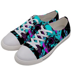 Aesthetic Art  Women s Low Top Canvas Sneakers by Internationalstore