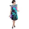 Aesthetic art  Tie Up Tunic Dress View2