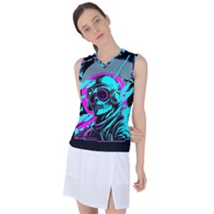 Aesthetic Art  Women s Sleeveless Sports Top by Internationalstore