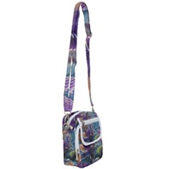 Abstract Blossoms  Shoulder Strap Belt Bag by Internationalstore