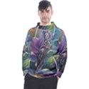 Abstract Blossoms  Men s Pullover Hoodie View1