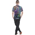 Abstract Blossoms  Men s Polo T-Shirt View2