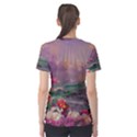 Abstract Flowers  Women s Cotton T-Shirt View2