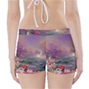 Abstract Flowers  Boyleg Bikini Wrap Bottoms View2