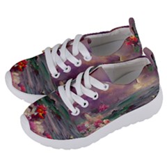 Abstract Flowers  Kids  Lightweight Sports Shoes by Internationalstore