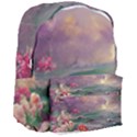 Abstract Flowers  Giant Full Print Backpack View3