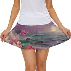 Abstract Flowers  Women s Skort by Internationalstore