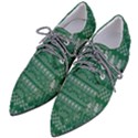 Christmas Knit Digital Pointed Oxford Shoes View2