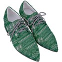 Christmas Knit Digital Pointed Oxford Shoes View3