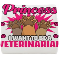 Veterinary Medicine T- Shirt Forget Glass Slippers Funny Veterinary Medicine Life Vet Med T- Shirt Seat Cushion by ZUXUMI