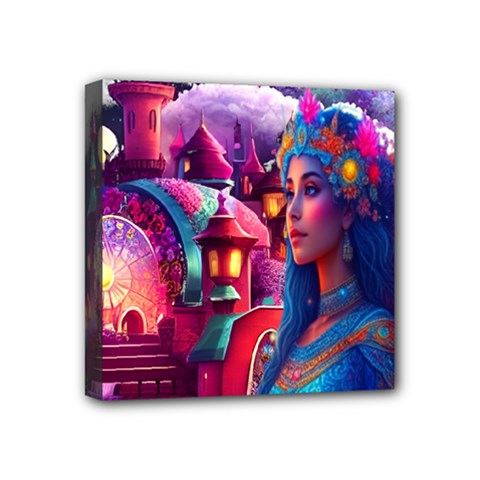 Fantasy Arts  Mini Canvas 4  X 4  (stretched) by Internationalstore