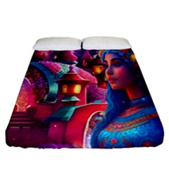 Fantasy Arts  Fitted Sheet (queen Size) by Internationalstore