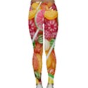 Aesthetic Candy Art Lightweight Velour Classic Yoga Leggings View2