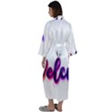 Arts Maxi Satin Kimono View2