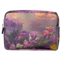 Floral Blossoms  Make Up Pouch (medium) by Internationalstore