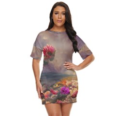 Floral Blossoms  Just Threw It On Dress by Internationalstore