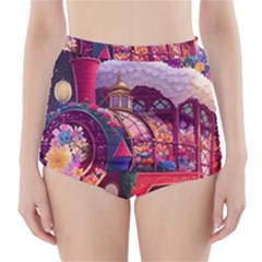 Fantasy  High-waisted Bikini Bottoms by Internationalstore