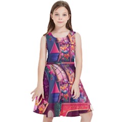 Fantasy  Kids  Skater Dress by Internationalstore