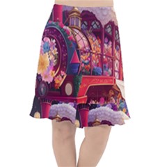 Fantasy  Fishtail Chiffon Skirt by Internationalstore