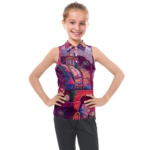 Fantasy  Kids  Sleeveless Polo T-shirt by Internationalstore