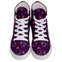 Petal Dot Seamless Pattern Women s Hi-Top Skate Sneakers View1