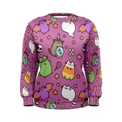 Pusheen Cat Women s Sweatshirt by Pakjumat