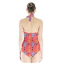 Elephant Monkey Dog Cartoon Halter Swimsuit View2