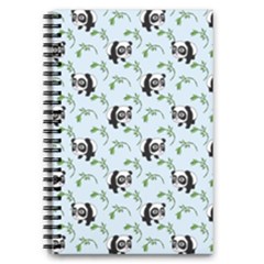 Animal Panda Bamboo Seamless Pattern 5 5  X 8 5  Notebook by Pakjumat