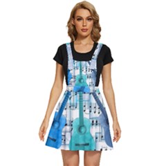 Guitar Acoustic Music Art Apron Dress by Pakjumat