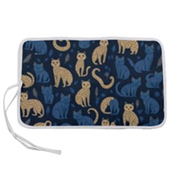 Cat Pattern Animal Pen Storage Case (m) by Pakjumat