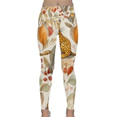 Fur Big Cat Spots Zoo Fast Hunter Lightweight Velour Classic Yoga Leggings by Pakjumat