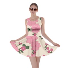 Floral Vintage Flowers Skater Dress by Dutashop