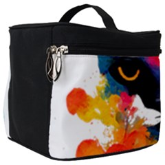 Abstract Cat  Shirt Abstract Cat  16 Make Up Travel Bag (big) by EnriqueJohnson