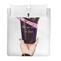 All You Need Is Love 2 Duvet Cover Double Side (full/ Double Size) by SychEva