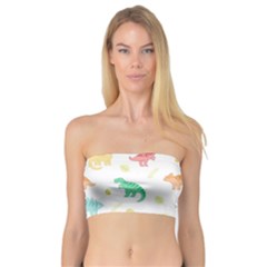 Animals Dinosaurs T-rex Pattern Bandeau Top by Pakjumat