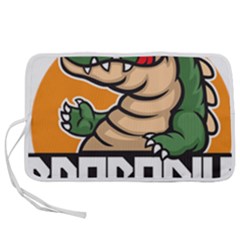 Funny Crocodile Pen Storage Case (l) by Sarkoni