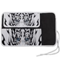 White And Black Tiger Pen Storage Case (M) View2