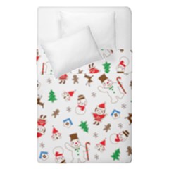 Christmas Santa Claus Pattern Duvet Cover Double Side (single Size) by Sarkoni